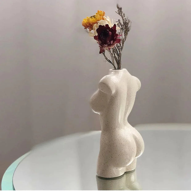 Body Art Flower Vase
