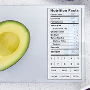 Kitchen Scale with Nutritional Data